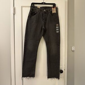 Levi's 501 Original Fit Women’s Jeans. Washed Black. Size 30. NWT.